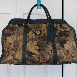 Diane Von Furstenberg Floral Tapestry Mini Bag - Black and Brown